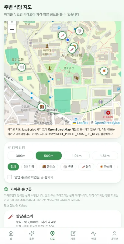 오늘 뭐 먹지